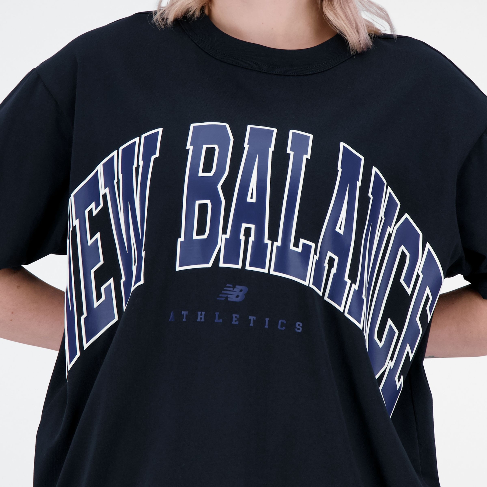 T-shirts New Balance Athletics Out of Bounds Tee UNISEX Sea Salt Heather